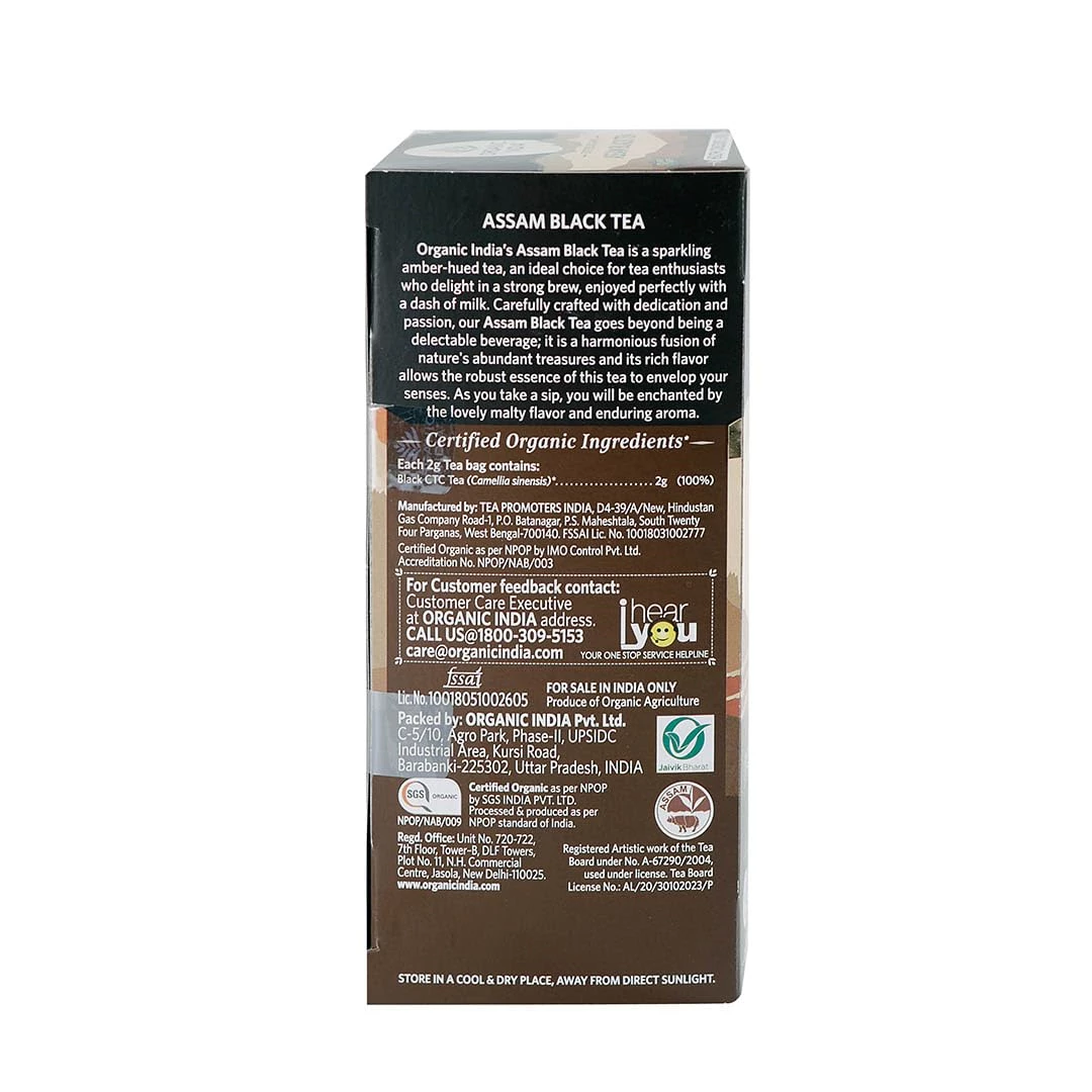 Organic India Assam Black Tea, 25 Sachets-2.webp